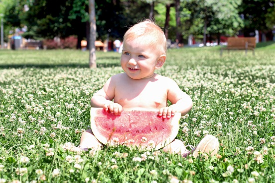 Fitlínek piknik s melounem